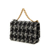 Chanel Houndstooth Tweed 19 Flap Wallet On Chain Secondhand