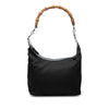 Gucci Nylon Bamboo Shoulder Bag Secondhand
