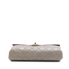 Chanel Jumbo CC Quilted Crumpled Calfskin Straight Flap Secondhand