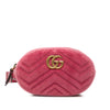 Gucci GG Marmont Matelasse Velvet Belt Bag Secondhand