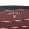 Chanel CC Quilted Caviar Zip Wallet Secondhand