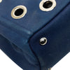 Prada Small Canvas Canapa Grommet Satchel Secondhand
