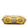 Secondhand Celine Canvas and Leather Cutout Flower Crossbody