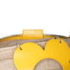 Secondhand Celine Canvas and Leather Cutout Flower Crossbody