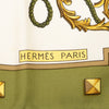 Hermès Les Cles Silk Scarf 90 Secondhand