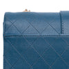Chanel Large Quilted Sheepskin Front Chain Flap Secondhand