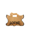 LOEWE Paulas Ibiza Small Ruffled Raffia Font Tote Secondhand