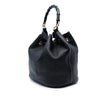 Gucci Pebbled Calfskin Miss Bamboo Tassel Bucket Bag Secondhand
