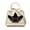 Gucci Adidas Mini Leather Horsebit 1955 Top Handle Bag Secondhand