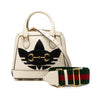 Gucci Adidas Mini Leather Horsebit 1955 Top Handle Bag Secondhand