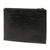 Saint Laurent Croc Embossed Leather Monogram iPad Case Secondhand