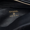 Chanel CC Quilted Velvet Crystal Wristlet Clutch Secondhand
