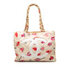 Chanel CC Coated Canvas Kisses and Lips Print Tote Secondhand
