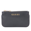 Gucci Leather Script Coin Pouch Secondhand