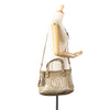 Gucci Small Metallic Leather Soho Working Satchel Secondhand