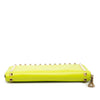 Secondhand Valentino Leather Rockstud Zip Around Wallet