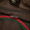 Gucci GG Canvas Web Double Pockets Tote Secondhand