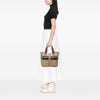 Gucci GG Canvas Web Double Pockets Tote Secondhand
