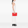 LOEWE Embossed Anagram Leather Repeat T Clutch Secondhand