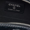 Chanel CC Quilted Patent Diamond Resin Clutch With Chain Secondhand