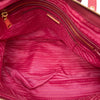 Prada Saffiano Trimmed Tessuto Zip Top Convertible Tote Secondhand