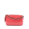Chanel Quilted Aged Calfskin Gabrielle Double Zip Clutch with Chain Secondhand