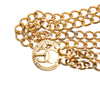 Chanel CC Gold Plated Double Chain Belt Secondhand