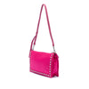 Prada Tessuto Studded Etiquette Shoulder Bag Secondhand