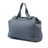 Chanel CC Striped Canvas Shopper Tote Secondhand