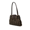 Fendi Small Zucca Canvas Shoulder Bag Secondhand
