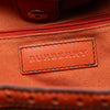Burberry Small Haymarket Check Coated Canvas Brogue Tassel Tote Secondhand