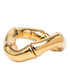Gucci Gold Plated Bamboo Cuff Bracelet Secondhand
