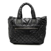 Chanel Medium Quilted Nylon Reversible Coco Cocoon Tote Secondhand