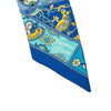 Hermès Au Pays des Oiseaux Fleurs Silk Twilly Scarf Secondhand