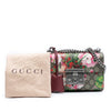 Gucci Small GG Supreme Blooms Padlock Crossbody Secondhand