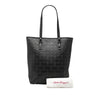 Ferragamo Gancini Embossed Leather Tote Secondhand