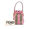 Fendi Mini Pequin Raffia F is Fendi Mon Tresor Bucket Bag Secondhand