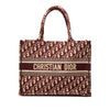 Dior Medium Oblique Embroidered Canvas Book Tote Secondhand