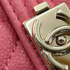 Chanel Quilted Caviar Boy Compact Wallet Secondhand