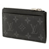 Louis Vuitton Monogram Eclipse Taigarama Coin Card Holder Secondhand