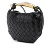 Bottega Veneta Baby Lambskin Intrecciato Sardine Secondhand