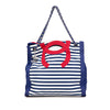 Secondhand Chanel Paris Venice CC Canvas Mariniere Chain Tote