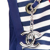 Secondhand Chanel Paris Venice CC Canvas Mariniere Chain Tote