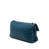 Chanel Large Quilted Shiny Goatskin Burgundy Rocks Flap Secondhand