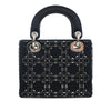 Dior Mini Satin Cannage Strass Crystal Embellished Lady Dior Secondhand