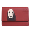 LOEWE Studio Ghibli Spirited Away Kaonashi No Face Leather Wallet Secondhand