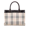 Burberry House Check Canvas Tote Secondhand