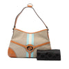 Gucci Canvas Web Reins Shoulder Bag Secondhand