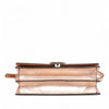 Gucci Metallic Leather Crystal Embellished Broadway Clutch on Strap Secondhand