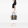 Burberry Haymarket Check Coated Canvas Business Bag Secondhand